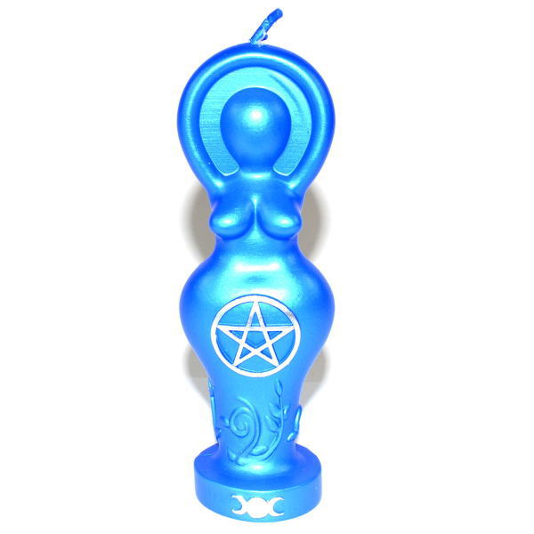 女神のキャンドル (ブルー) / 女神のキャンドル 魔術道具・儀式用品・マジカルグッズ